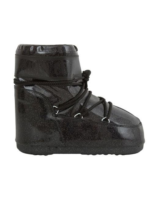 Moon Boot Black Winter Boots