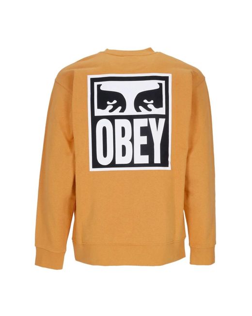 Obey Orange Sweatshirts for men