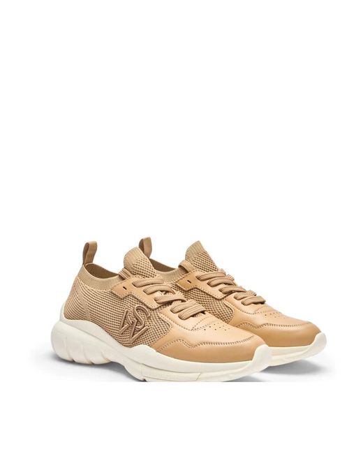 Stuart Weitzman Natural Sneakers