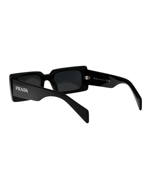 Prada Black Stylische sonnenbrille mit a07s design