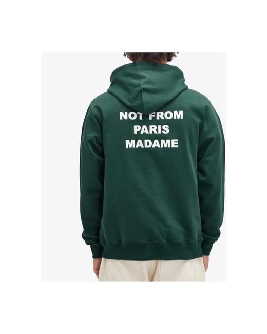 Hoodies Drole de Monsieur de hombre de color Green