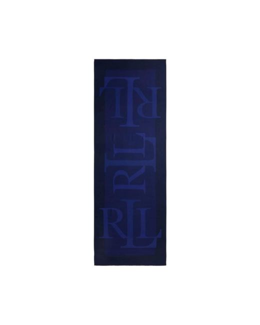 Ralph Lauren Blue Winter Scarves