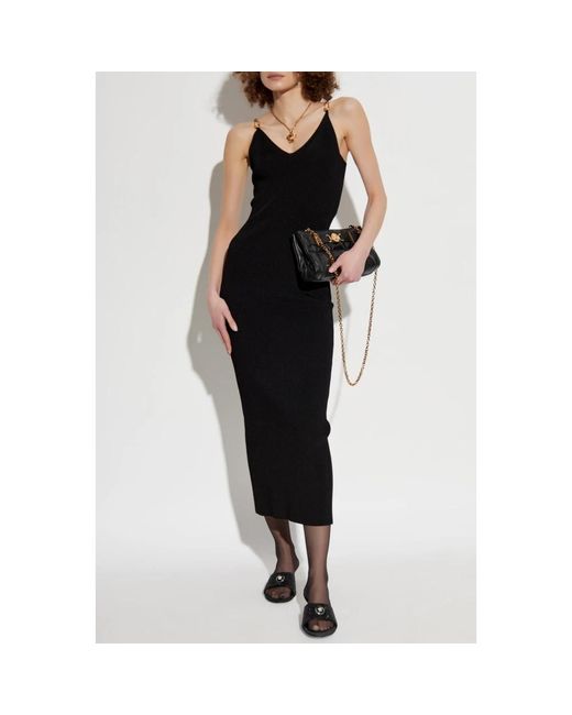 Versace Black Midi Dresses