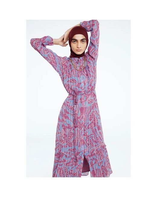 Midi Dresses di FABIENNE CHAPOT in Purple