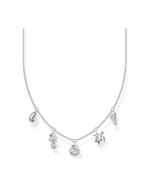 Necklaces di Thomas Sabo in Metallic