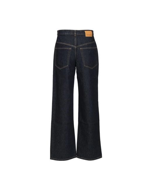 Isabel Marant Blue Wide Jeans for men