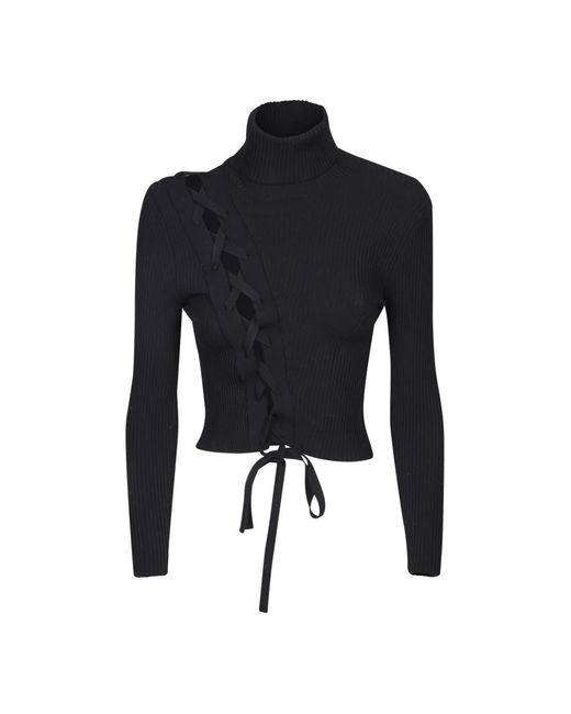 Ssheena Black Turtlenecks
