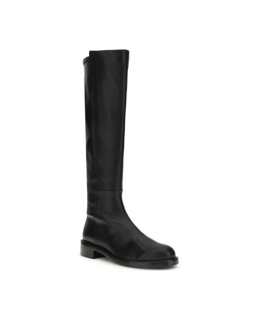 High Boots di Stuart Weitzman in Black