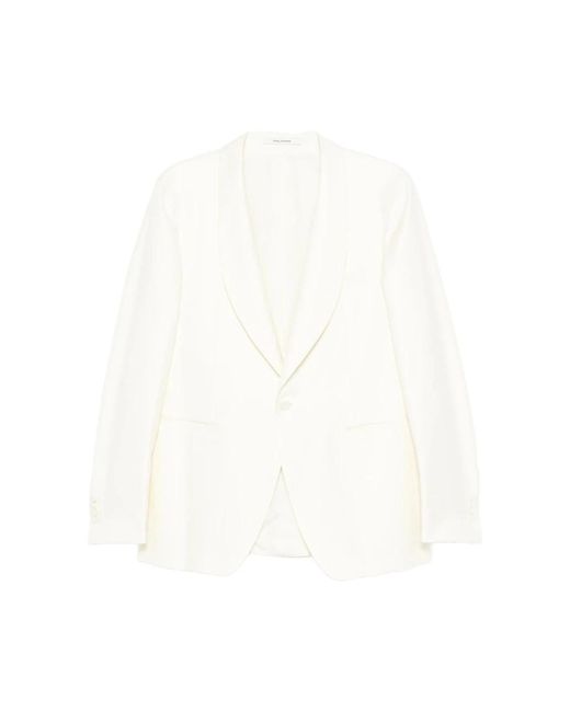 Tagliatore White Formal Blazers for men