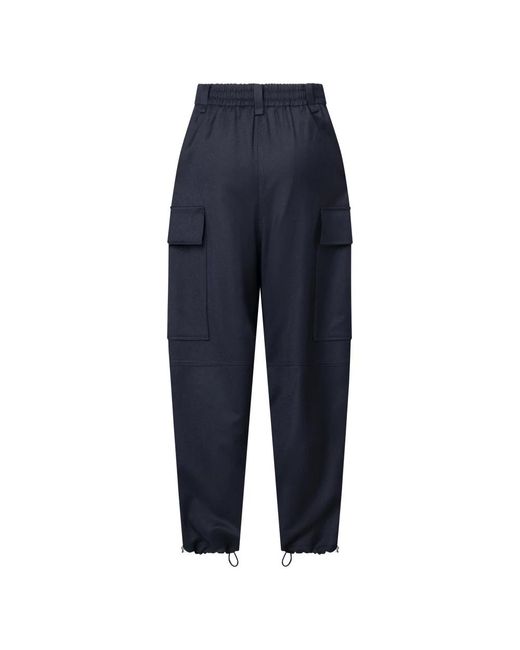 Windsor. Tapered Broeken in het Blue