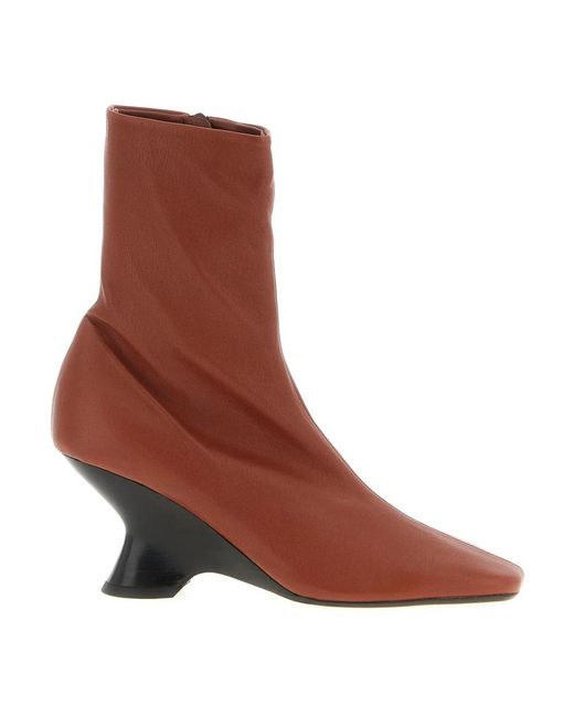 Dries Van Noten Brown Heeled Boots