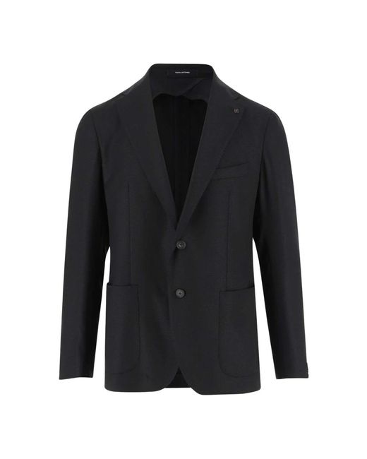 Blazers di Tagliatore in Black da Uomo