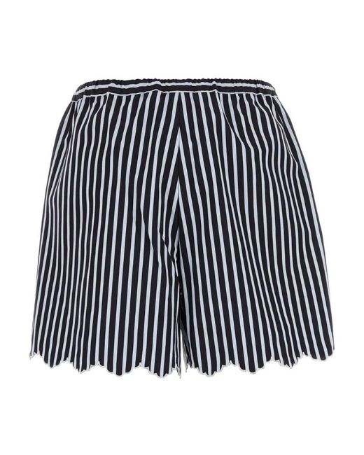 Patou Blue Short Shorts