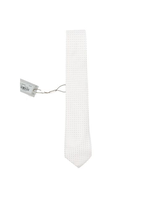 Canali White Ties for men
