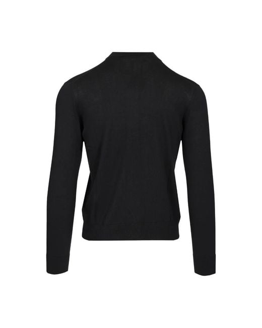 Tagliatore Black Cardigans for men