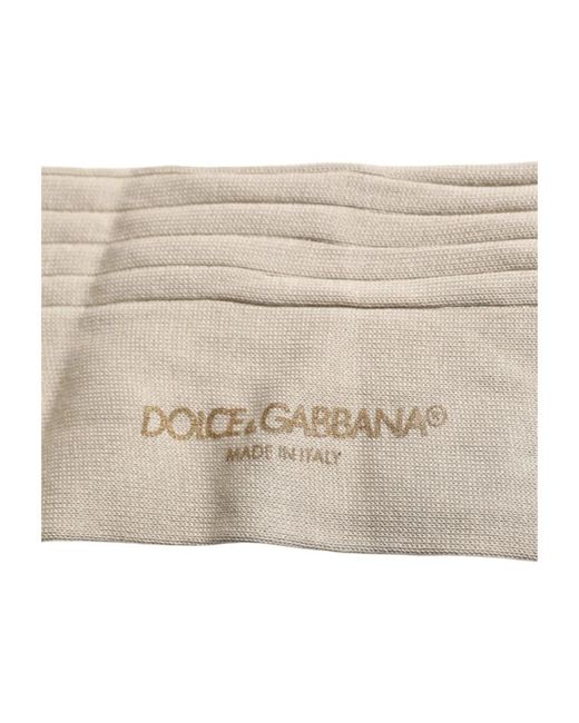 Dolce & Gabbana White Socks for men
