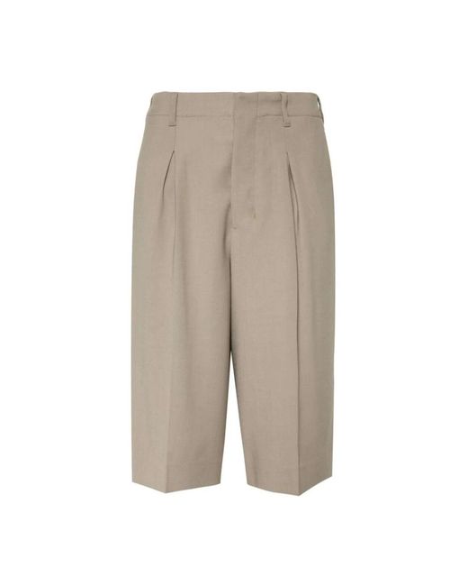 AMI Gray Long Shorts