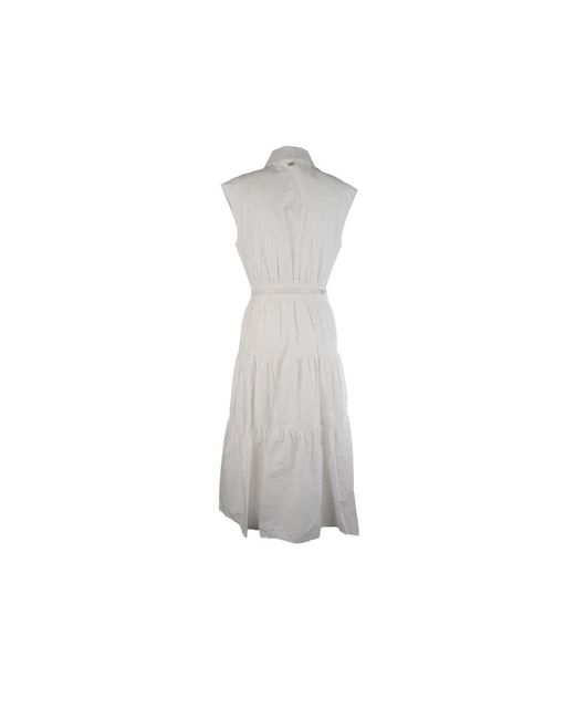 Michael Kors Gray Shirt Dresses