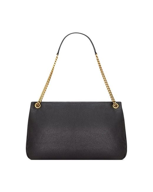 Saint Laurent Black Stilvolle Crossbody Tasche