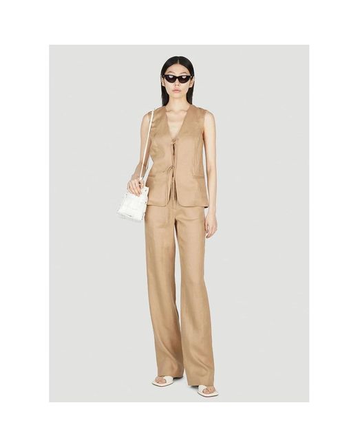 Rejina Pyo Natural Wide Trousers
