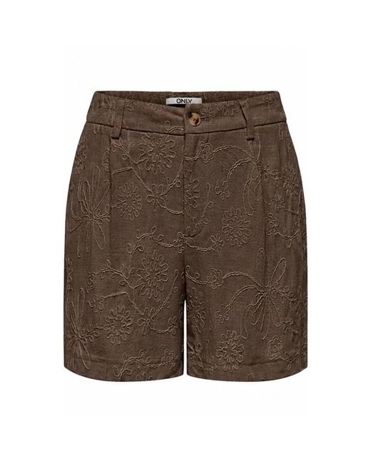 ONLY Onlsiesta Short in het Brown