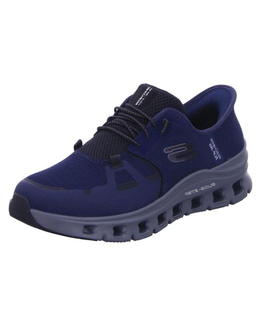 Skechers Lowtop Sneaker Glide in Blue für Herren