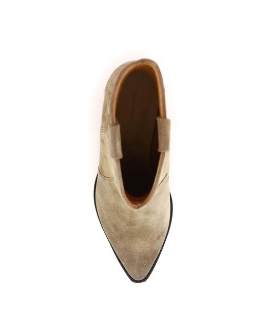 Isabel Marant Brown Cowboy Boots