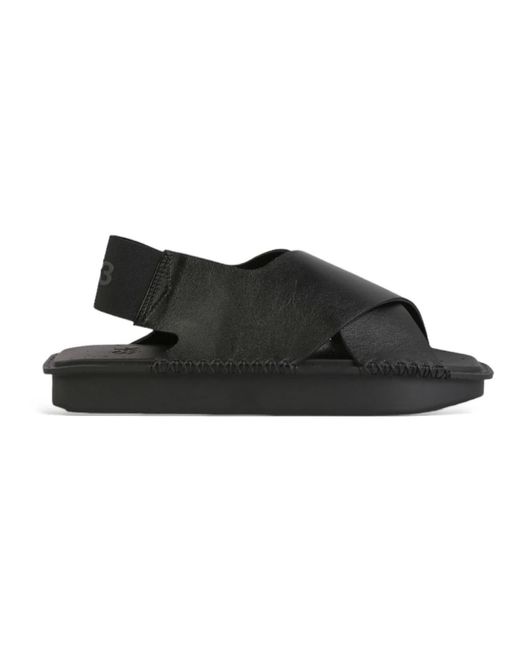 Shoes > sandals > flat sandals Y-3 pour homme en coloris Black