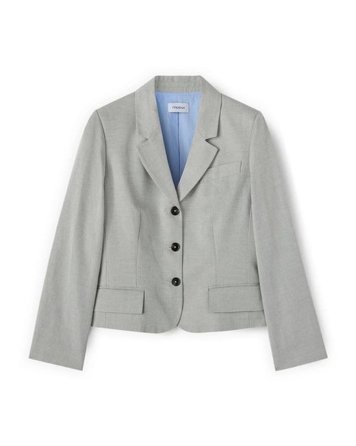 mötivi Slim Blazer in het Gray