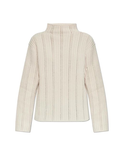 Samsøe & Samsøe Truien & Vesten ,Katoen Satilly Sweater in het White