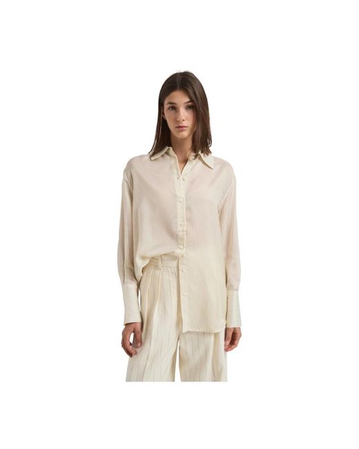 Anine Bing Natural Shirts