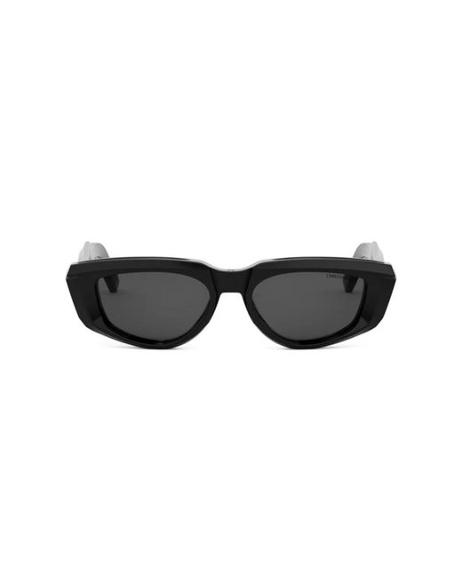 Dior Black Explorer Oversized Acetate Sunglasses