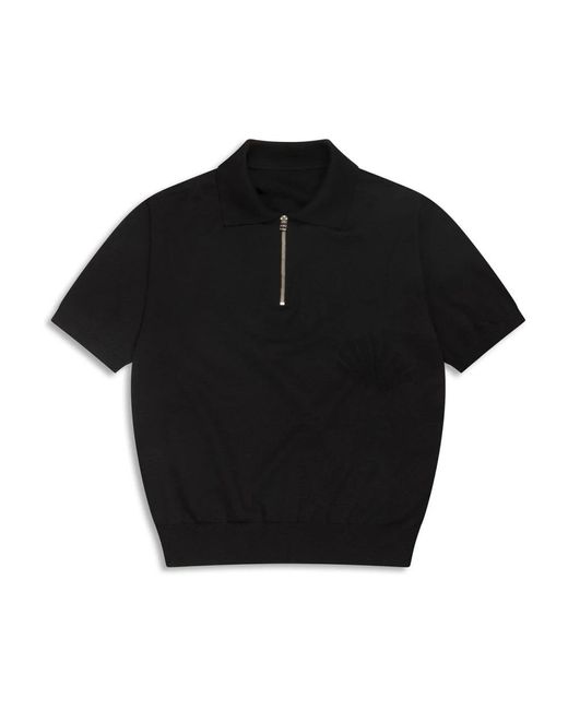 New Amsterdam Surf Association Black Polo Shirts for men