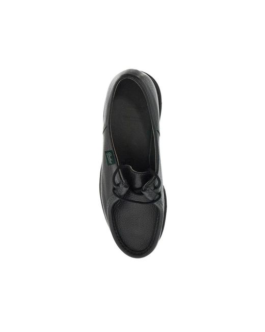 Paraboot Black Laced Shoes for men