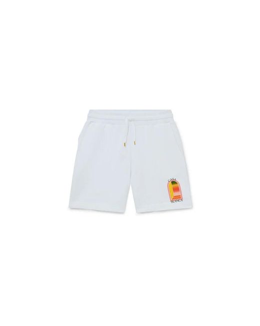 Casual Shorts di Casablanca in White da Uomo