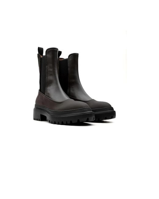 L'Autre Chose Black Chelsea Boots