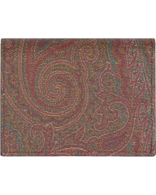 Etro Brown Wallets & Cardholders