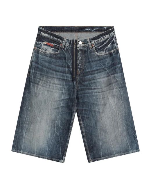 Martine Rose Denim Shorts in het Blue voor heren