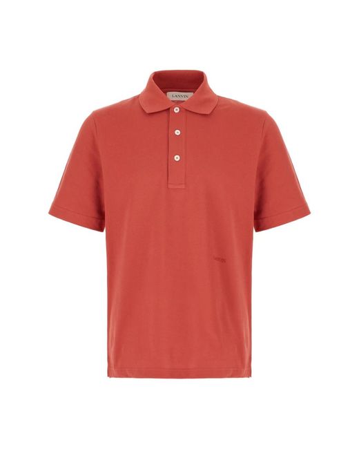 Polo Shirts Lanvin de hombre de color Red