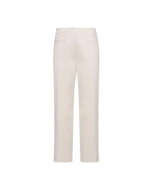 Proenza Schouler White Straight Trousers