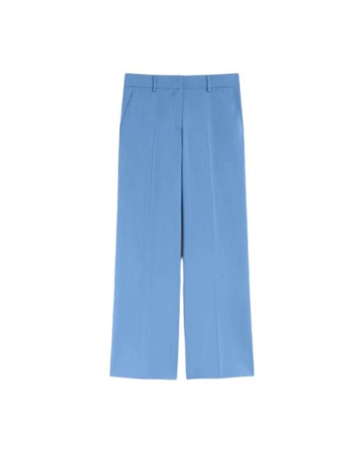 Weekend by Maxmara Blue Wide Trousers