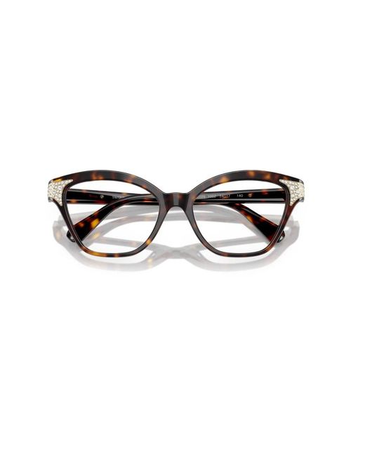 Swarovski Brown Glasses