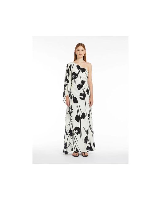 Max Mara White Maxi Dresses