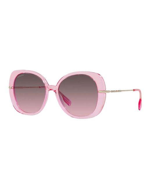 Burberry Pink Ladies' Sunglasses Eugenie Be 4374