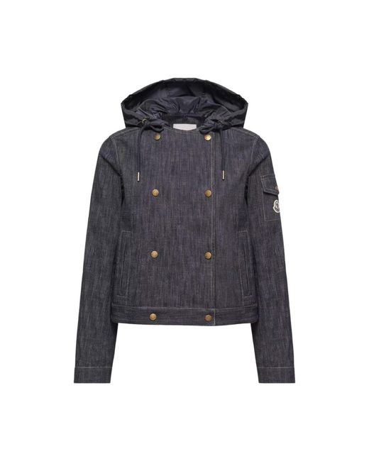 Denim Jackets Moncler de color Blue