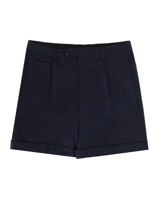 Lardini Blue Casual Shorts for men