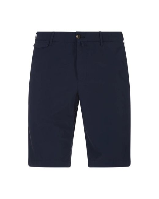 PT Torino Blaue stretch-bermuda-shorts mit taschen in Blue für Herren