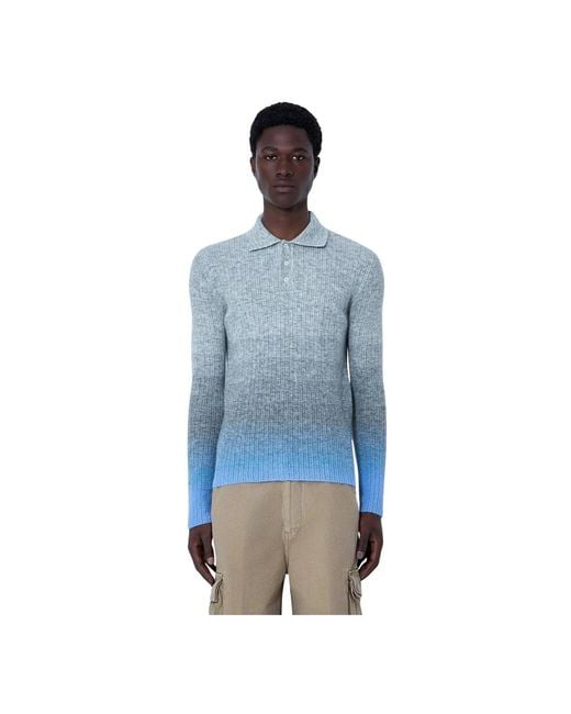 ERL Blue Polo Shirts for men
