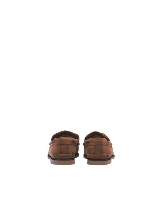 Timberland Brown Boat Shoes for men