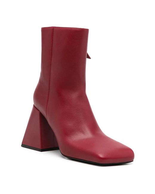 Heeled Boots Vic Matié en coloris Red
